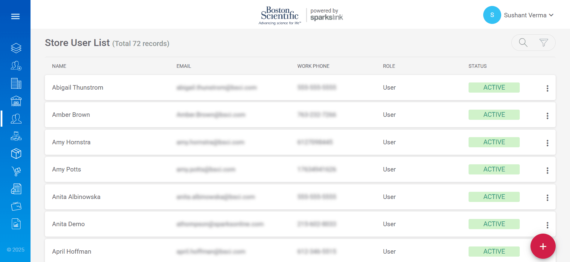 Store User Management